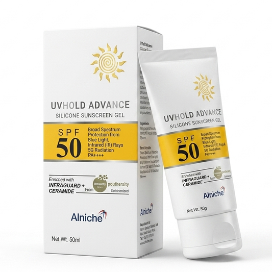 Uvhold Advance Silicon Sunscreen Gel SPF 50 PA+ 50ml