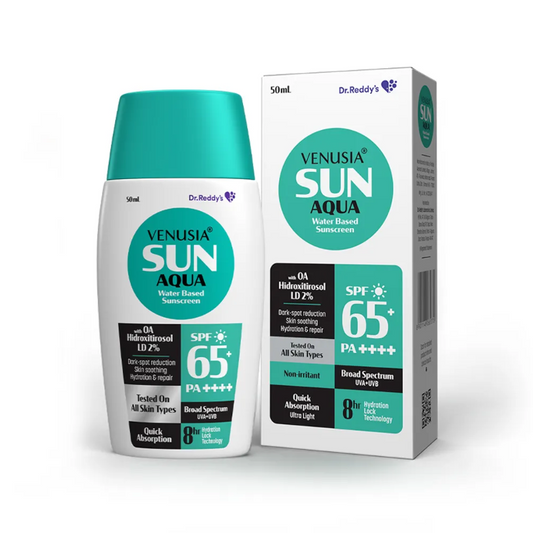 Venusia Sun Aqua Water Based Sunscreen SPF 65+ PA+ 50ml