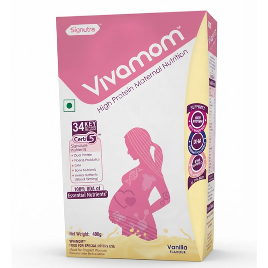 Vivamom High Protein Maternal Nutrition Powder – Vanilla Flavour | 400g