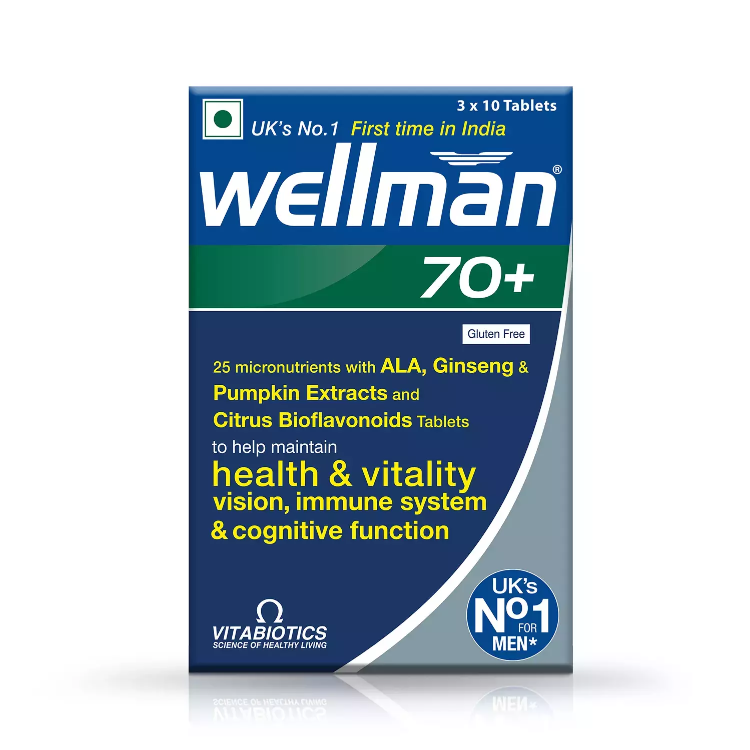 Wellman 70+ Health Supplement 30s