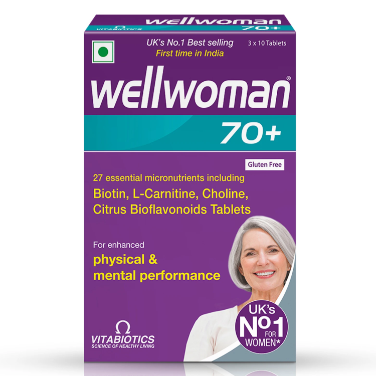 Wellwoman 70+ Health Supplement for Women Tablet