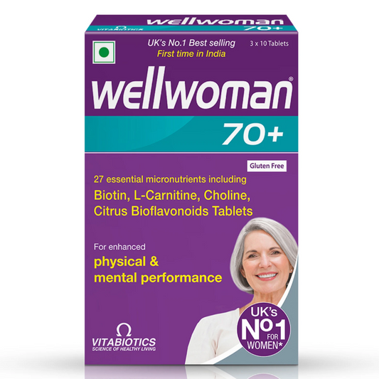 Wellwoman 70+ Health Supplement for Women Tablet