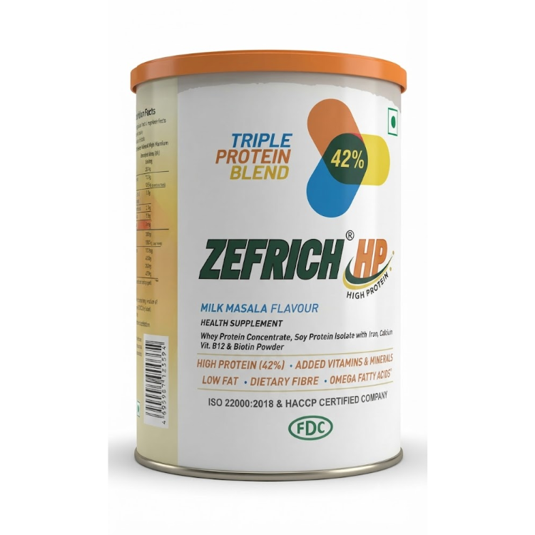 Zefrich HP Triple Protein Blend Powder 200gm