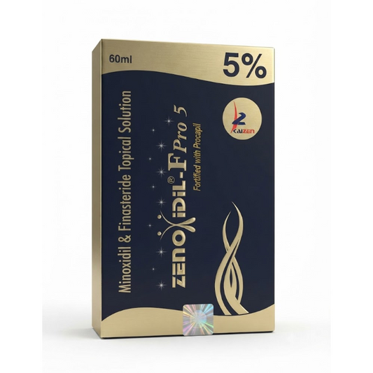 ZENOXIDIL-F Pro 5 Minoxidil 5% Finasteride Topical Solution (60 ml)
