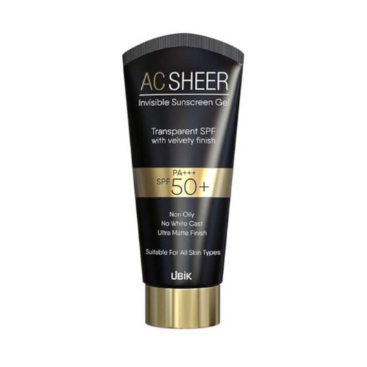 ac sheer invisible sunscreen gel 50gm