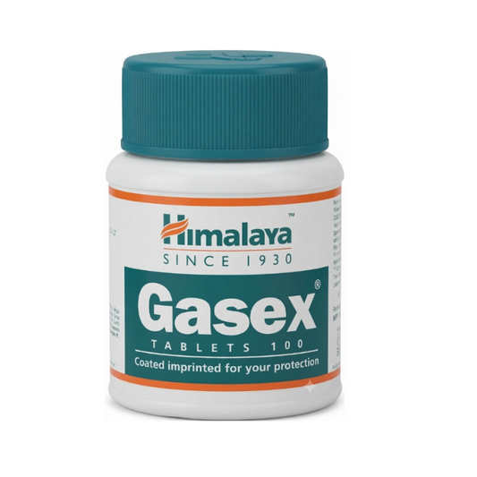 Himalaya Gasex Tablets 100S | Ayurvedic Digestive Health Supplement for Gas  Bloating