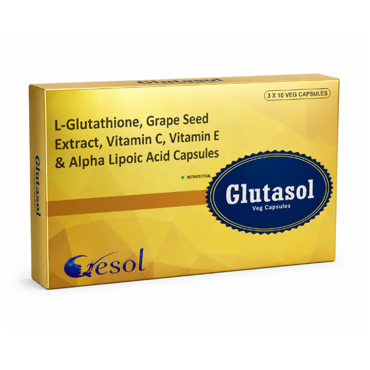 Glutasol Veg Capsules 10s