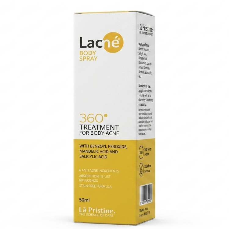 Lacne 360° Acne Treatment Body Spray 50ml