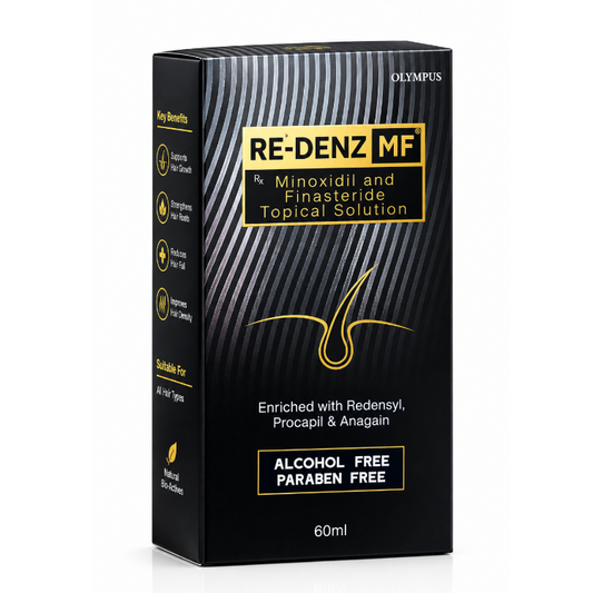RE-DENZ MF – Minoxidil & Finasteride Topical Solution 60 ml