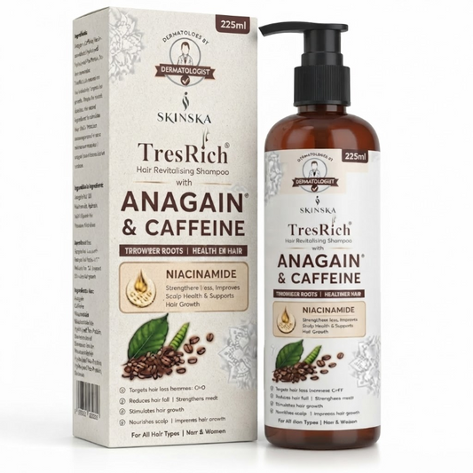 TresRich Anagain  Caffeine Hair Revitalizing Shampoo  225ml