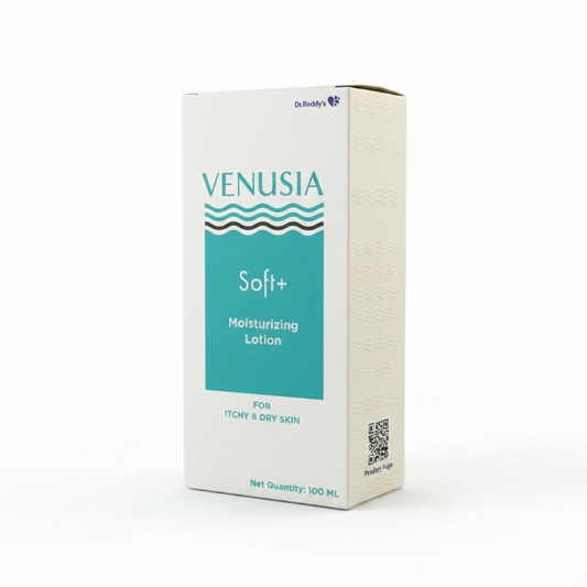 Venusia Soft+ Moisturizing Lotion for Itchy Dry Skin – 100ml